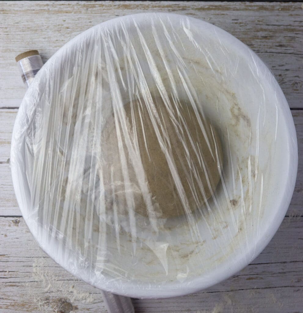 how to rest buckwheat bread dough